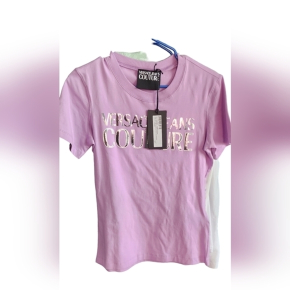 NWT Versace Cotton Top/ Tee Shirt sz. M - Picture 1 of 1